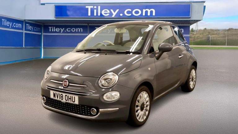 2018 Fiat 500 1.2 Lounge Euro 6 (s/s) 3dr HATCHBACK Petrol Manual