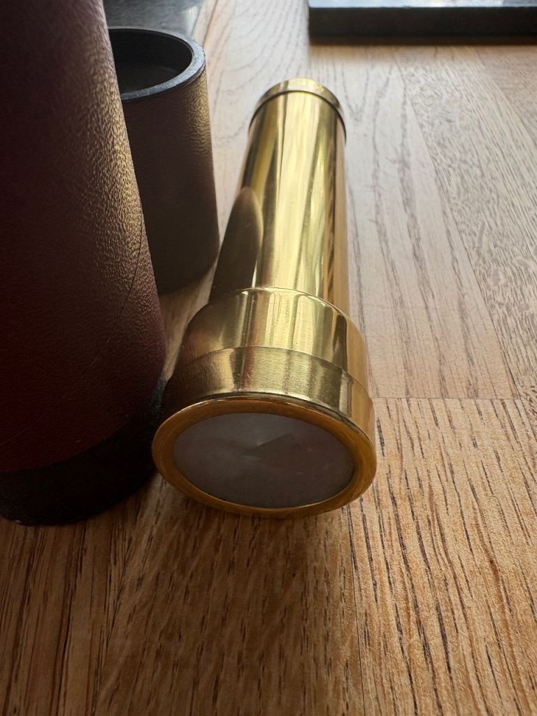 Vintage Brass Kaleidoscope – Optical Fantasies, As Good As New!