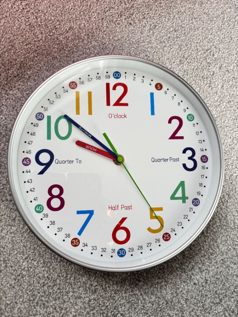 Children’s wall clock 