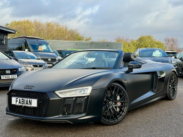 2017 Audi R8 5.2 FSI V10 Spyder S Tronic Quattro **£22,000 of Spec - Ceramics**