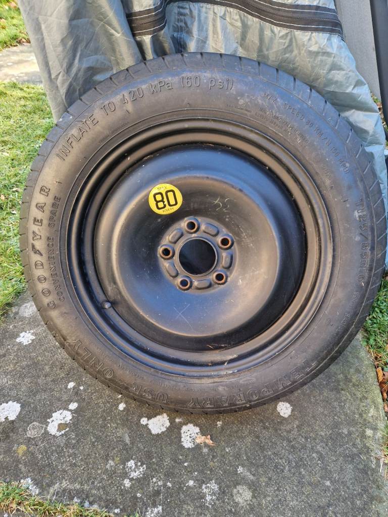 Ford spare wheel and tyre