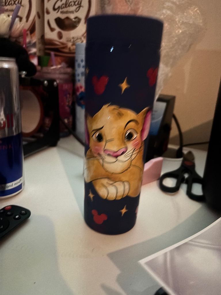 Beautiful simba tumbler 