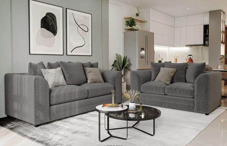 🏠 Dylan 3+2 Seater & Corner Sofa Set – Modern Style ✨ In Stock + Free Home Delivery UK