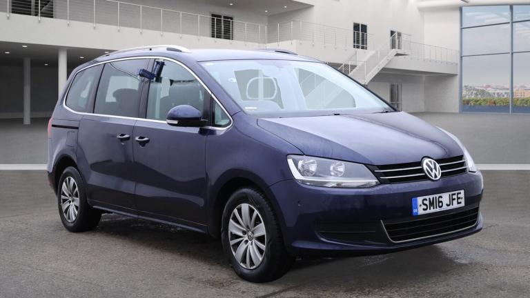 2016 Volkswagen Sharan 2.0 TDI CR BlueMotion Tech 150 SE Nav 5dr, Euro 6 , No VAT MPV Diesel Manual