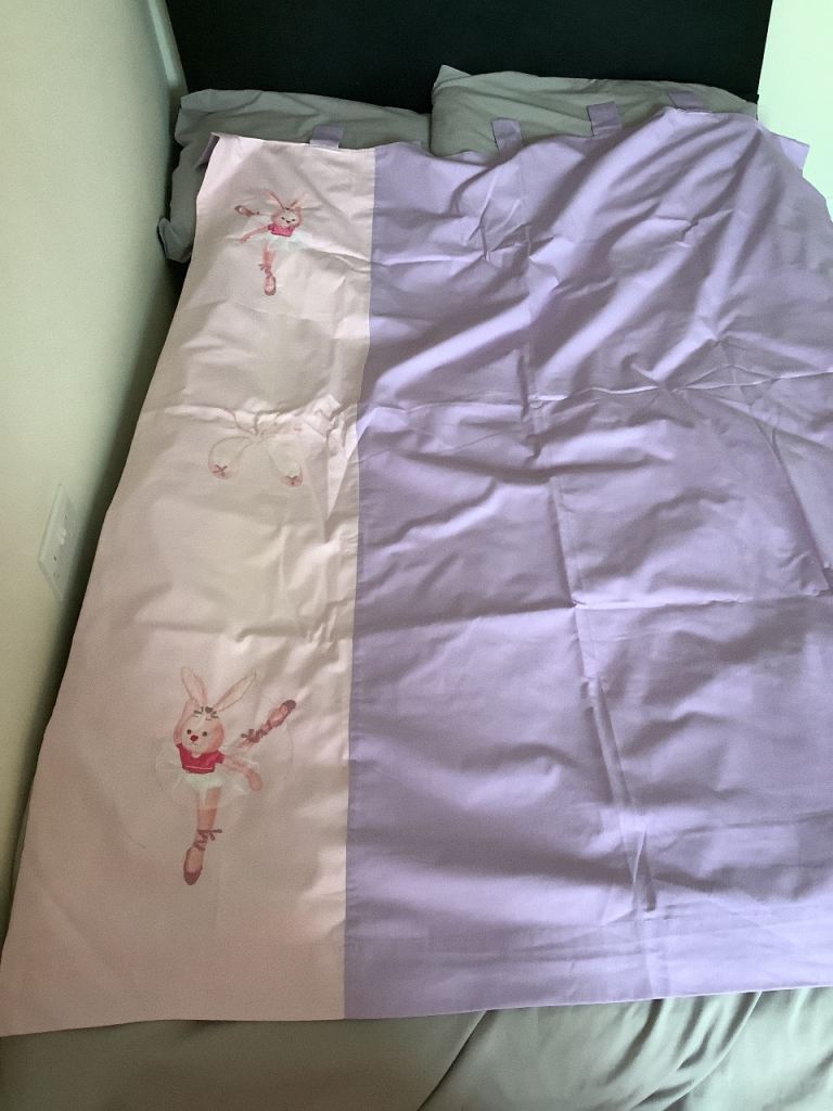 Next Lilac & Pink Bedroom curtains 