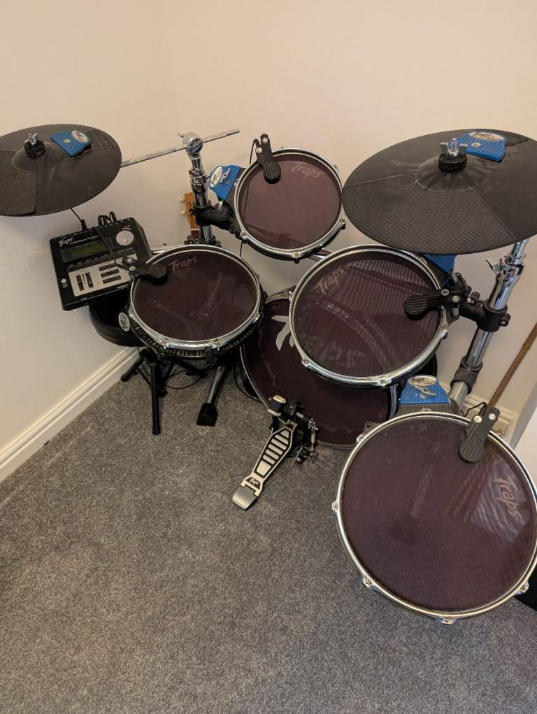 Traps electric drum kit. 