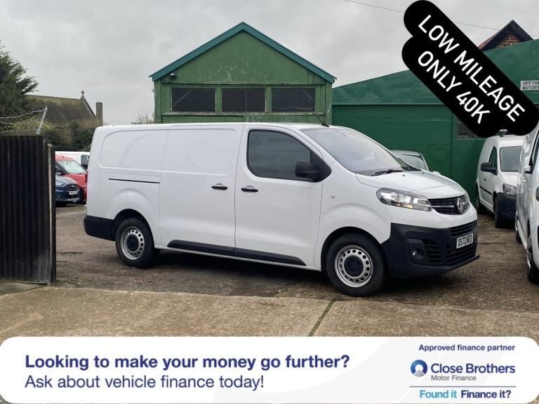 VAUXHALL VIVARO 1.5 Turbo D 2900 Dynamic White Manual Diesel 2022