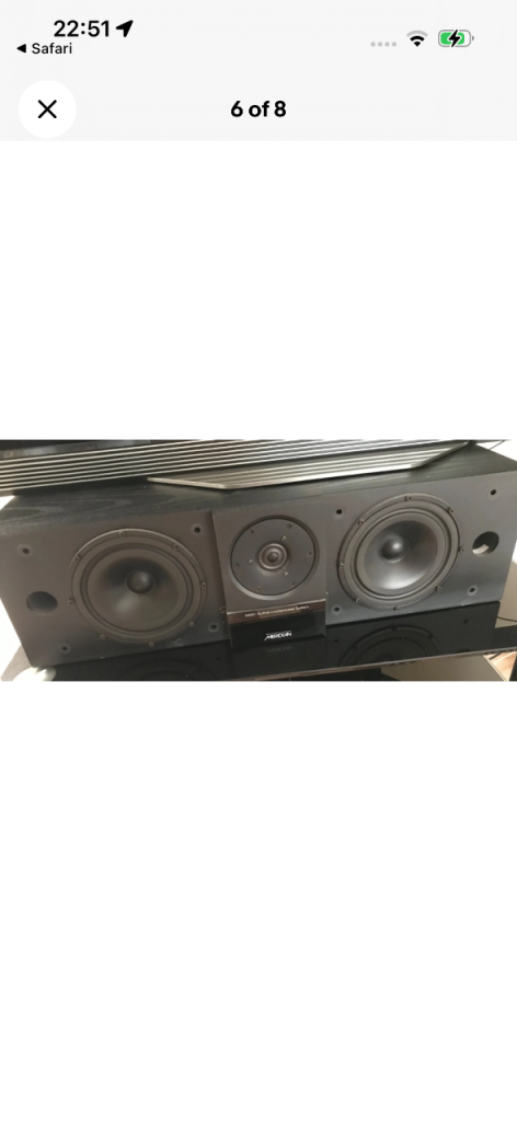 Meridian m60c active centre speaker - excellent condition