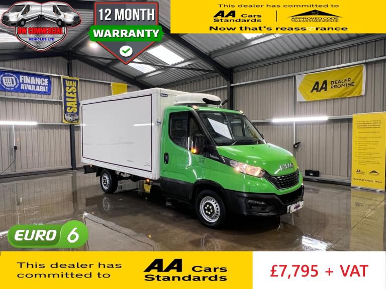 2020 Iveco Daily 70 Plate 2.3 35S14 Fridge Freezer 8 Speed Hi-Matic Auto + VAT  CHASSIS CAB Diese...