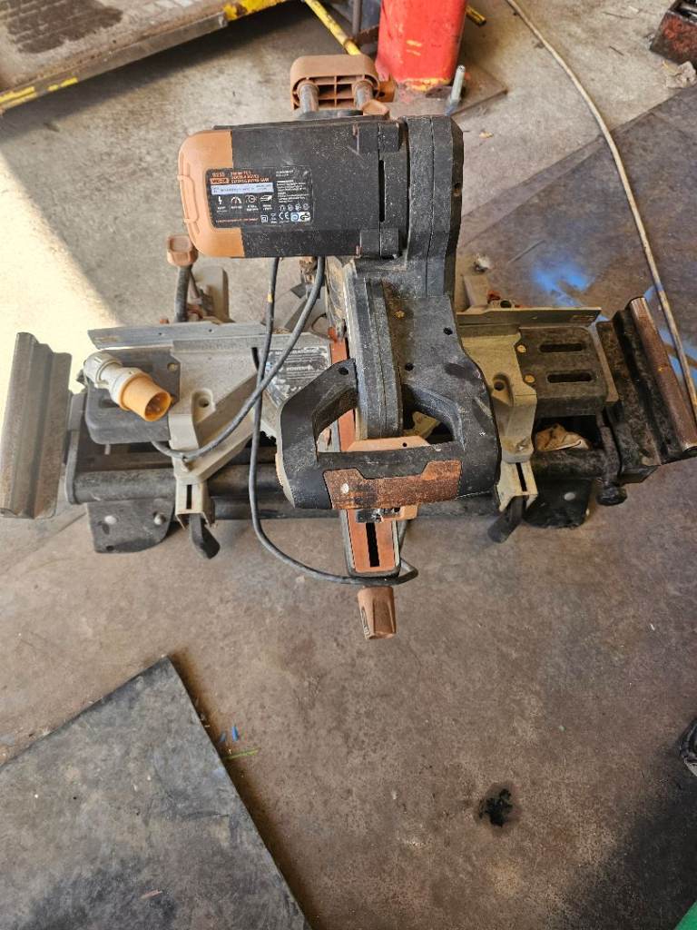 Evolution R255SMS-DB 255mm Electric Double-Bevel Sliding Multi-Material Mitre Saw 110V 