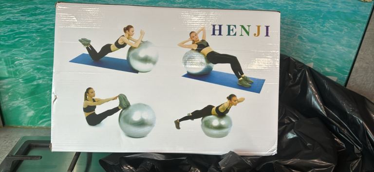 Exercise ball brand new and boxed £5 