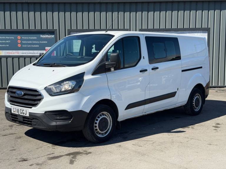 2018 Ford Transit Custom 2.0 320 EcoBlue Crew Van Double Cab 5dr Diesel Manual L2 H1 Euro 6 (6 Se...