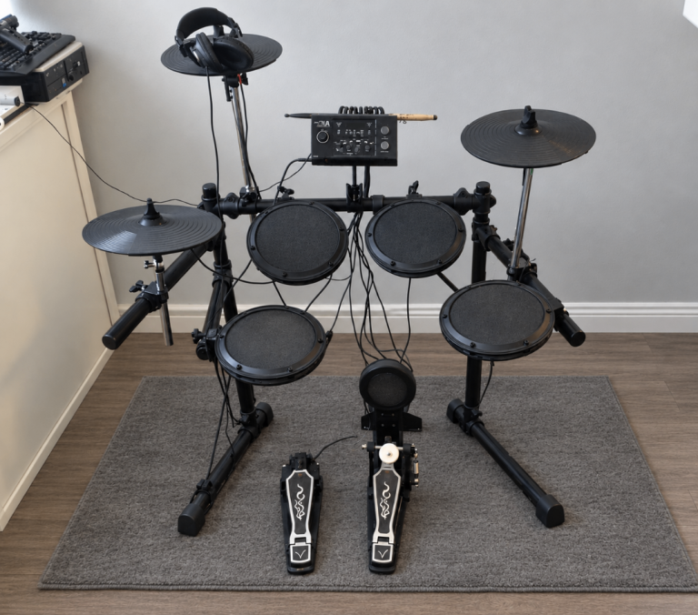 Black Mamba DDK1 Electronic Drum Kit with Headphones