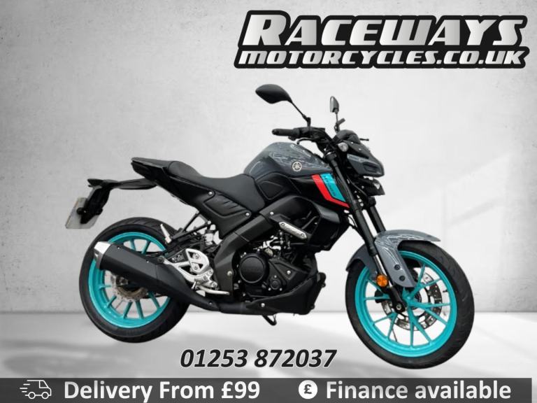 YAMAHA MT-125 GREY, 2022 72 REG, JUST 6,697 MILES, 125CC MOTORCYCLE