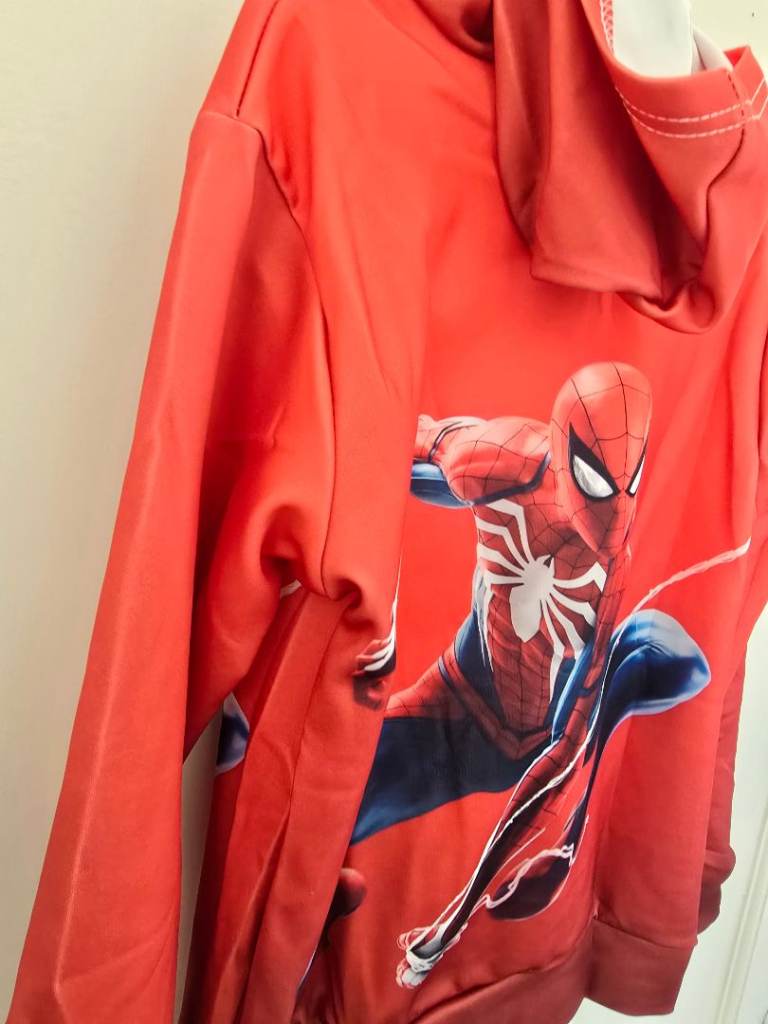 Spiderman hoodie size Youth