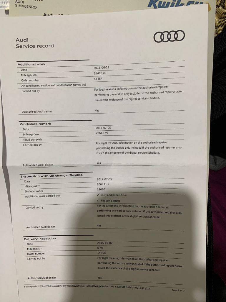 Audi, A5, Hatchback, 2016, Semi-Auto, 1968 (cc), 5 doors