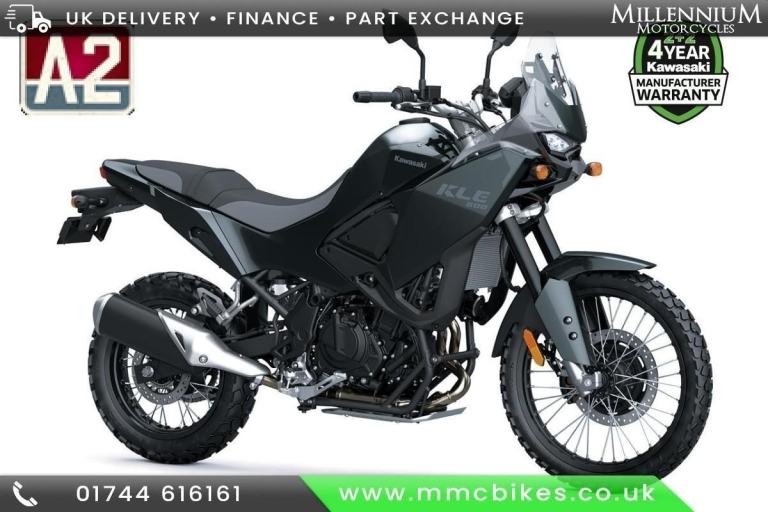 2026 KAWASAKI KLE 500 A2 OFF ROAD RALLY INSPIRED ADVENTURE BIKE