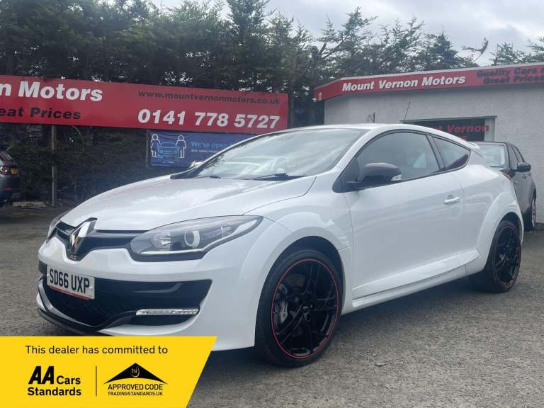 2016 Renault Megane 2.0T Renaultsport Nav Euro 6 (s/s) 3dr COUPE Petrol Manual