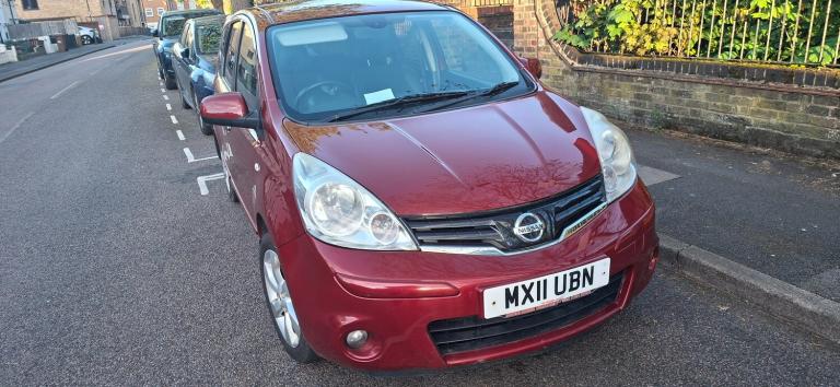 2011 Nissan Note 1.6 16V Tekna Hatchback 5dr Petrol Manual Euro 5 (110 ps)