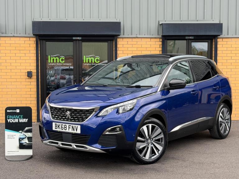 2018 Peugeot 3008 1.2 PureTech GT Line 5dr HATCHBACK PETROL Manual