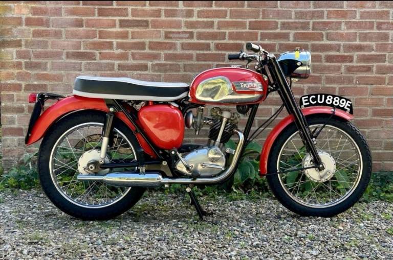 1967 triumph super cub T20B