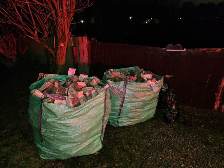 Hardwood Firewood Bulk bags 