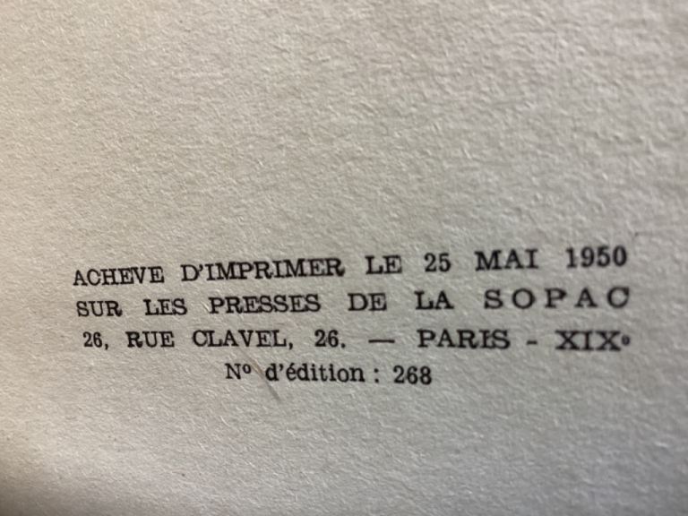 TROPIC OF CAPRICORN BY HENRY MILLER 1950 EDITION PARIS