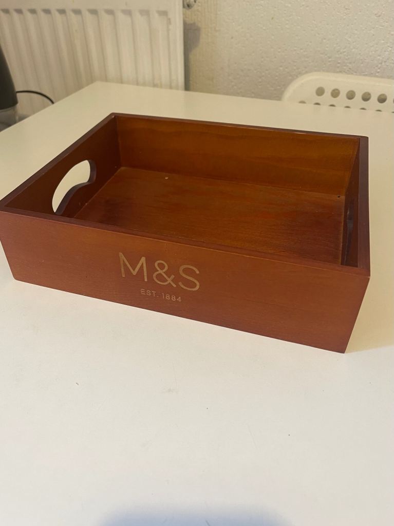 image for M&S wooden tray