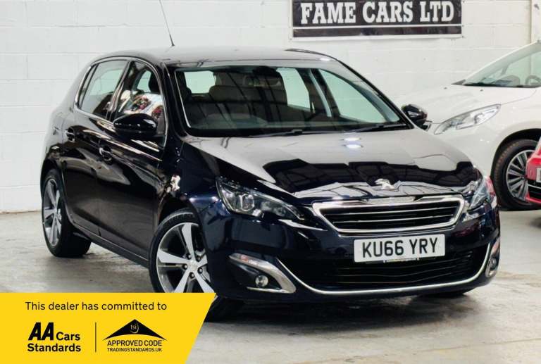  Peugeot 308 1.2 PureTech Allure EAT Euro 6 (s/s) 5dr Petrol Automatic