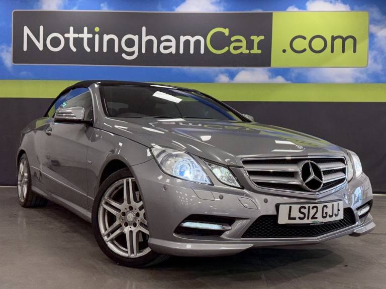 2012 Mercedes-Benz E Class E220 CDI BlueEFFICIENCY Sport 2dr Tip Auto CONVERTIBLE DIESEL Automatic