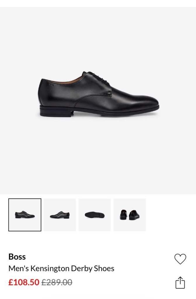 Black boss suit