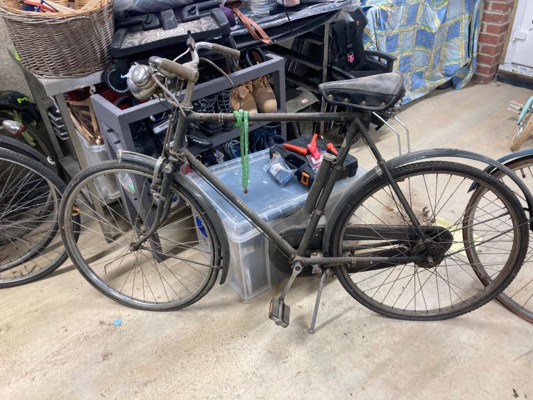 Vintage Bikes, 6 sold as Job Lot, Raleigh BSA
