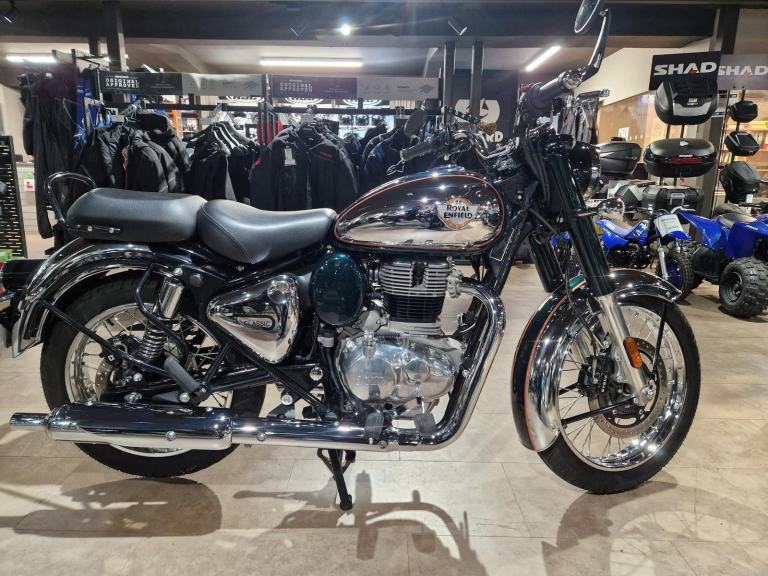 2025 ROYAL ENFIELD CLASSIC 350 in SILVERandGREEN