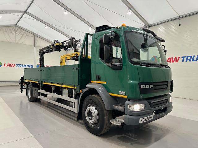 DAF LF55 220 Day Cab Dropside Crane