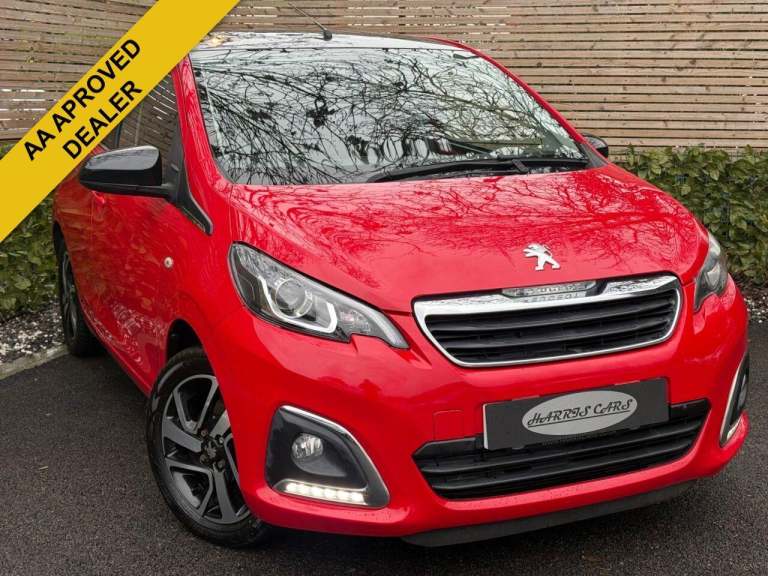 2018 Peugeot 108 1.0 72 Allure 5dr HATCHBACK PETROL Manual