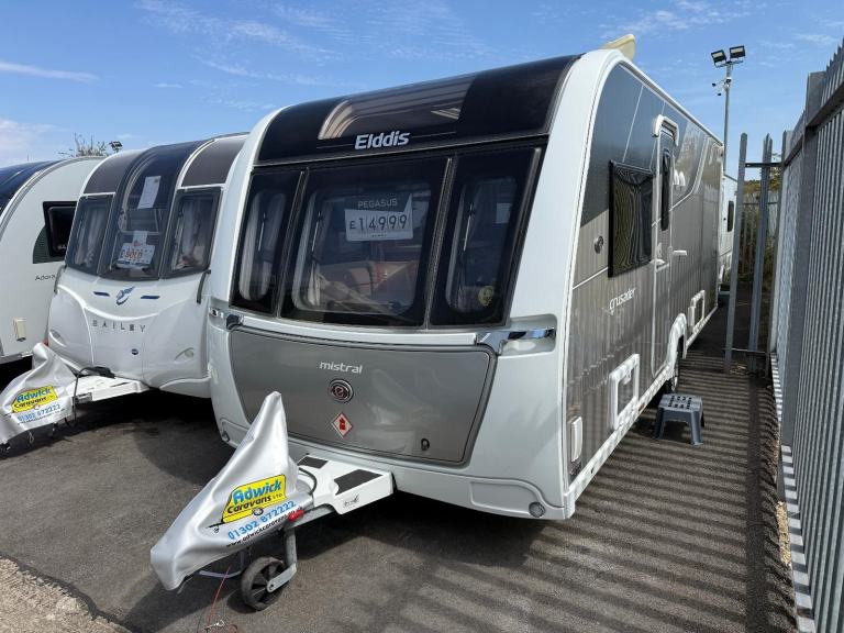 Elddis Crusader Mistral Transverse Island Bed Full Rear Bathroom
