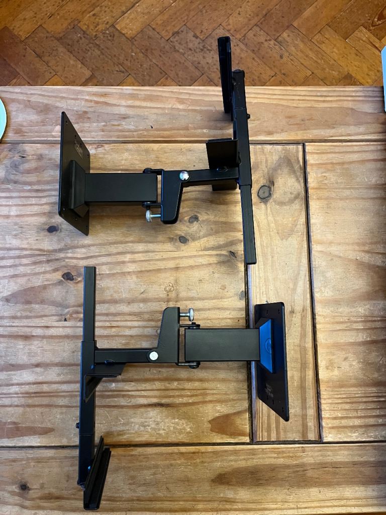 Speaker wall mounts unused