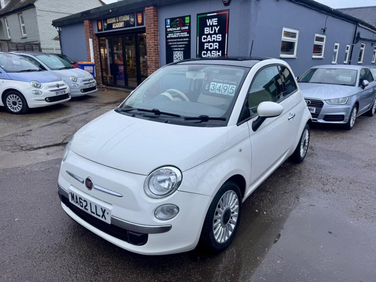 2012 Fiat 500 1.2 Lounge 3dr [Start Stop] HATCHBACK Petrol Manual