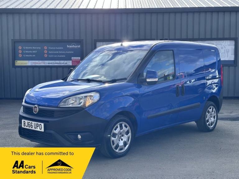 2016 Fiat Doblo 1.3 JTD MultiJetII 16v SX Tecnico Panel Van 4dr Diesel Manual L1 H1 (126 g/ Panel...