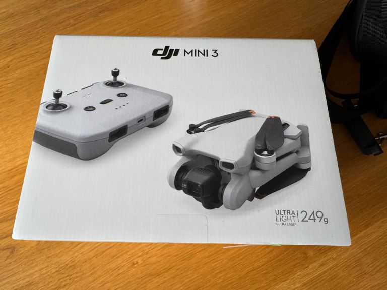 DJI Mini 3 Drone with RC-N1 Controller and Padded Carrying Case