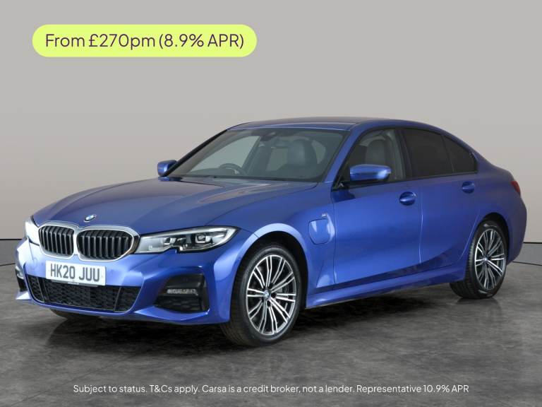 2020 BMW 3 Series 2.0 330e 12kWh M Sport Saloon 4dr Petrol Plug-in Hybrid Auto Euro 6 (s/s) ( Sal...