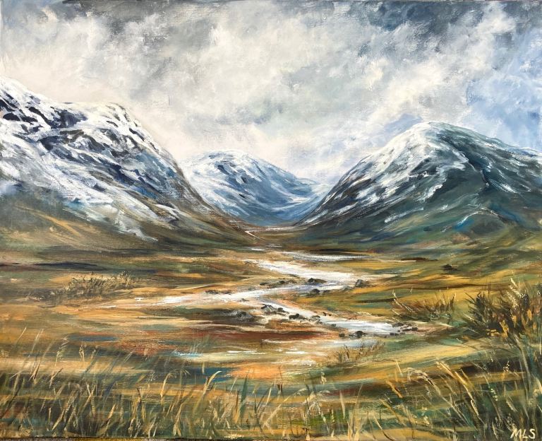 Large Original Painting - Glencoe