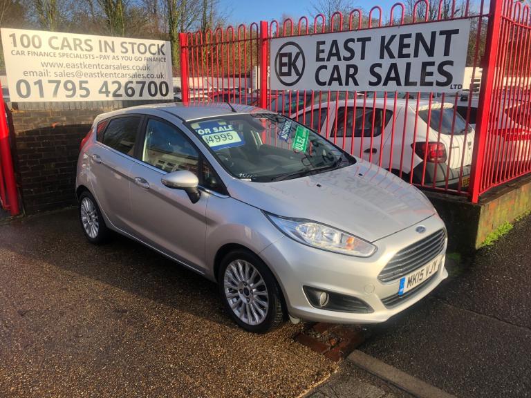 2015 Ford Fiesta 1.0T EcoBoost Titanium Hatchback 5dr Petrol Powershift Euro 6