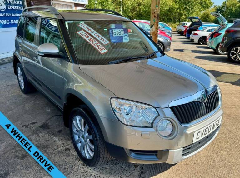 2010 Skoda Yeti 2.0 TDI CR Elegance 4x4 5dr HATCHBACK DIESEL Manual