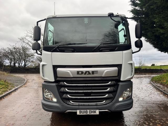 2018 18 DAF CF 340 EURO 6 6x2 sleeper cab 28ft alloy drop side auto air con