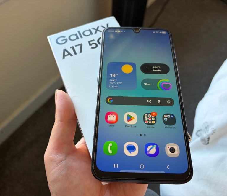 2026 Samsung A17 5G Black Unlocked Box Excellent Condition 