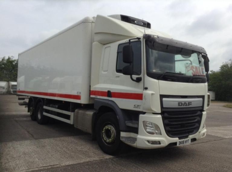 2018 (18) DAF CF DIESEL BOX 10.8 370 FAN