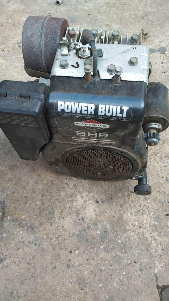 briggs and & stratton power built 8hp vertical shaft engine 25mm 1'' inch