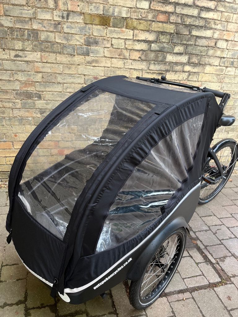 Family cargo bike Winther kangaroo lite great condition black Cambridge