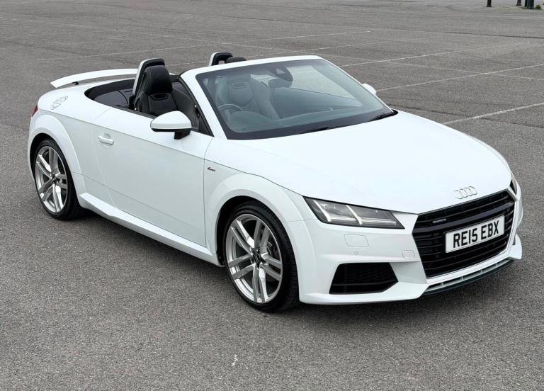 2015 Audi TT 2.0T FSI Quattro S Line 2dr S Tronic CONVERTIBLE PETROL Automatic